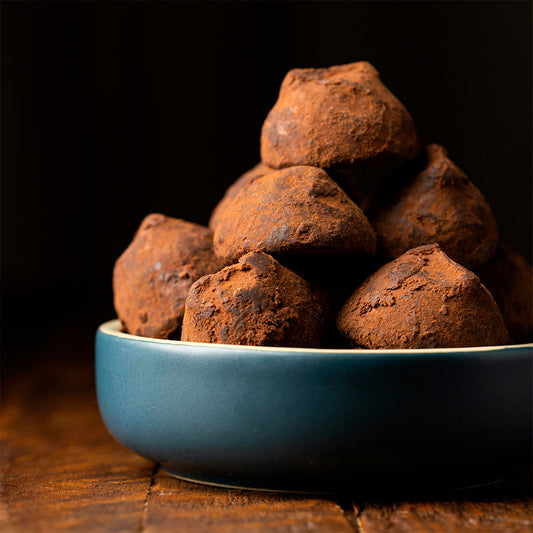 Como são feitas as trufas de chocolate?