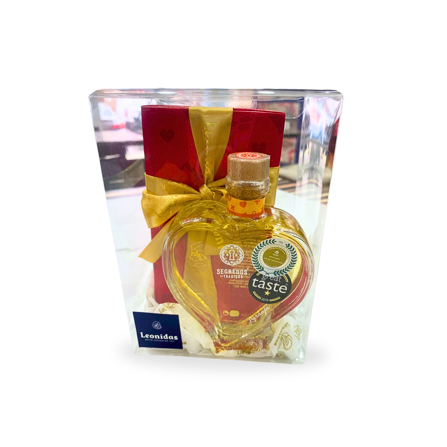 Kit Ballotin 375g e Licor 10cl Coração