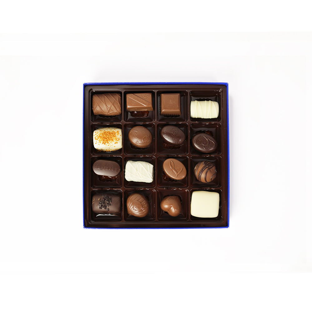 Zanzibar Primavera Leonidas – Caixa com 16 Bombons de Chocolate Belga