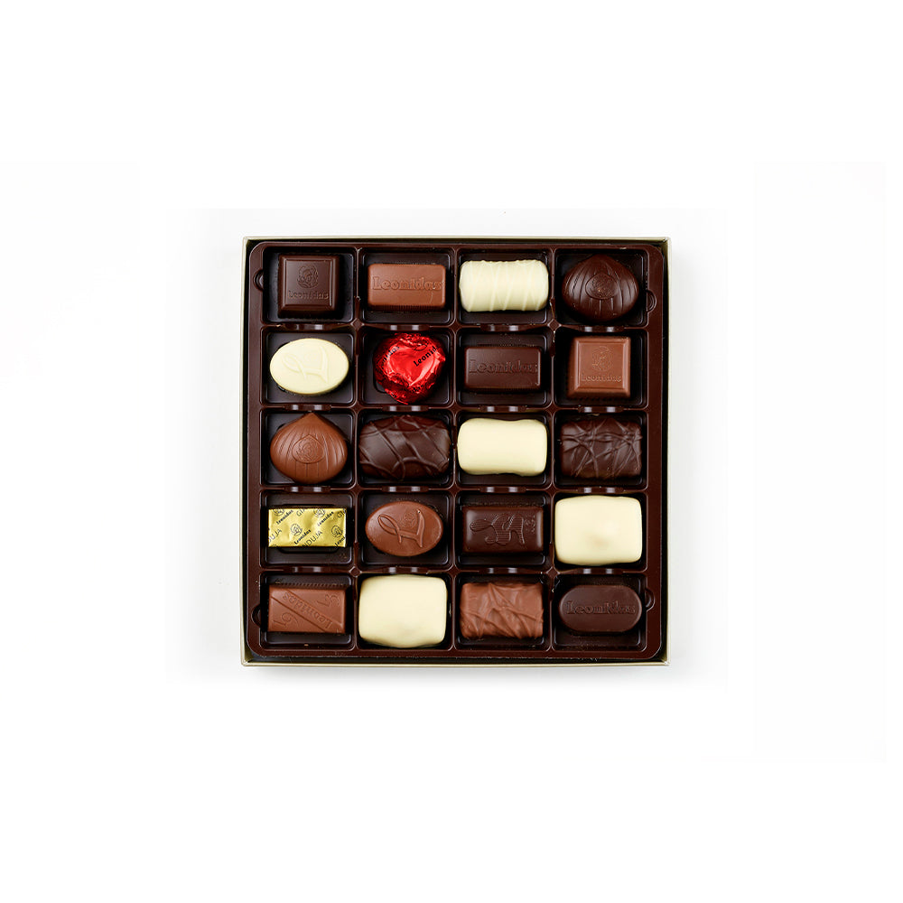 Zanzibar Primavera Leonidas – Caixa com 20 Bombons de Chocolate Belga