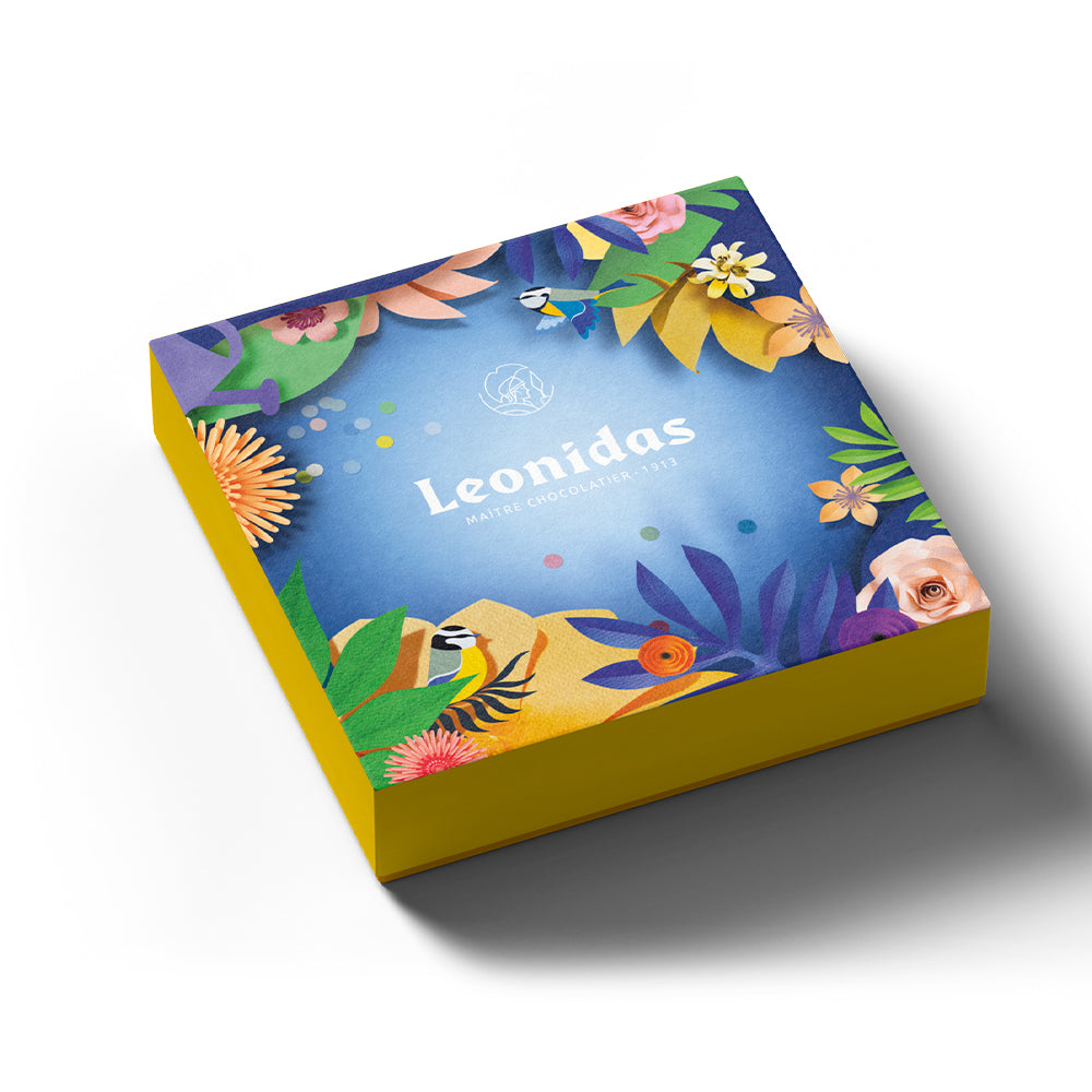 Zanzibar Primavera Leonidas – Caixa com 16 Corações de Chocolate Belga