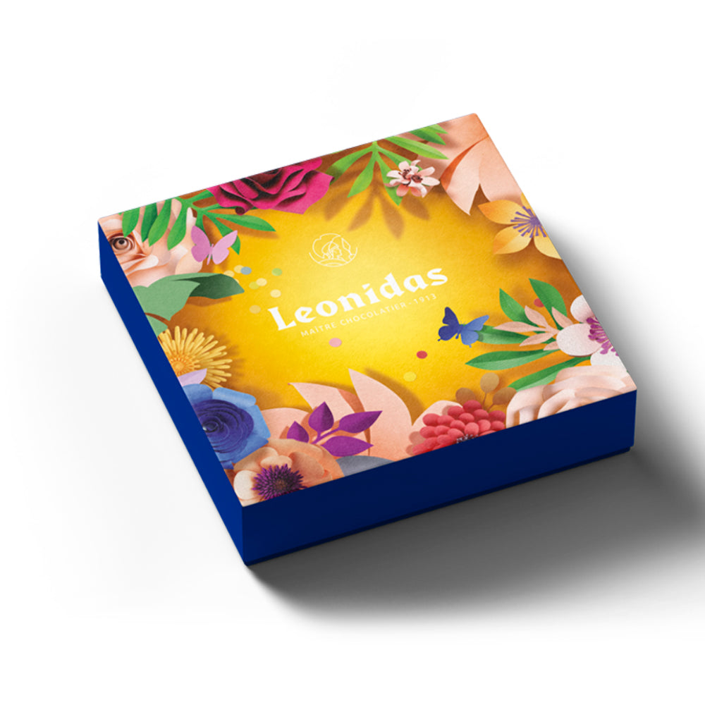 Zanzibar Primavera Leonidas – Caixa com 16 Bombons de Chocolate Belga