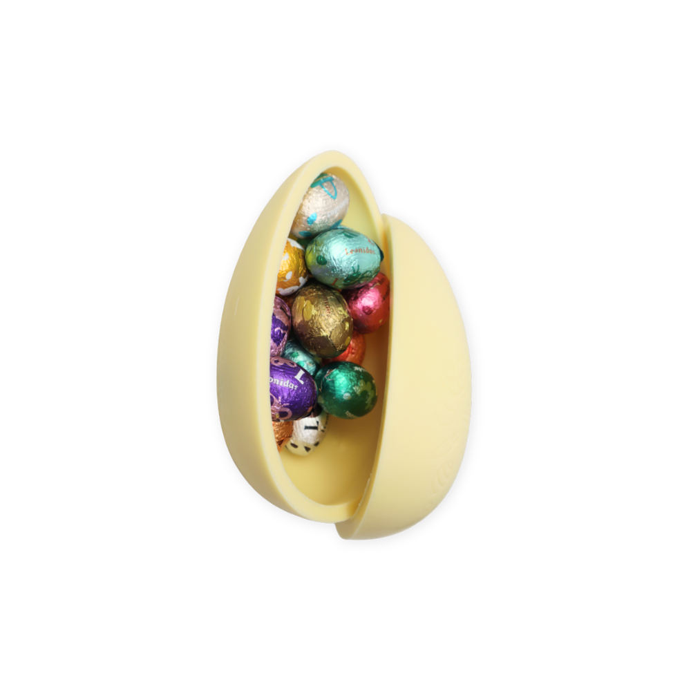 Box Luxo M Ovo de Chocolate Branco