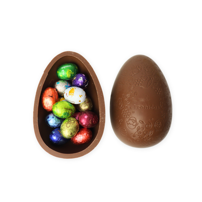 Box Luxo M Ovo de Chocolate de Leite