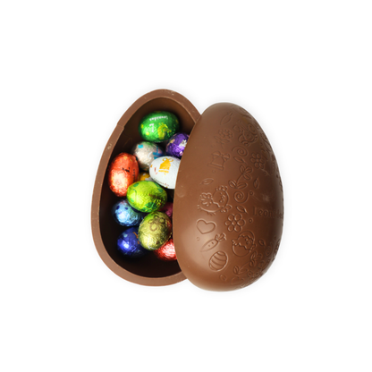 Box Luxo M Ovo de Chocolate de Leite