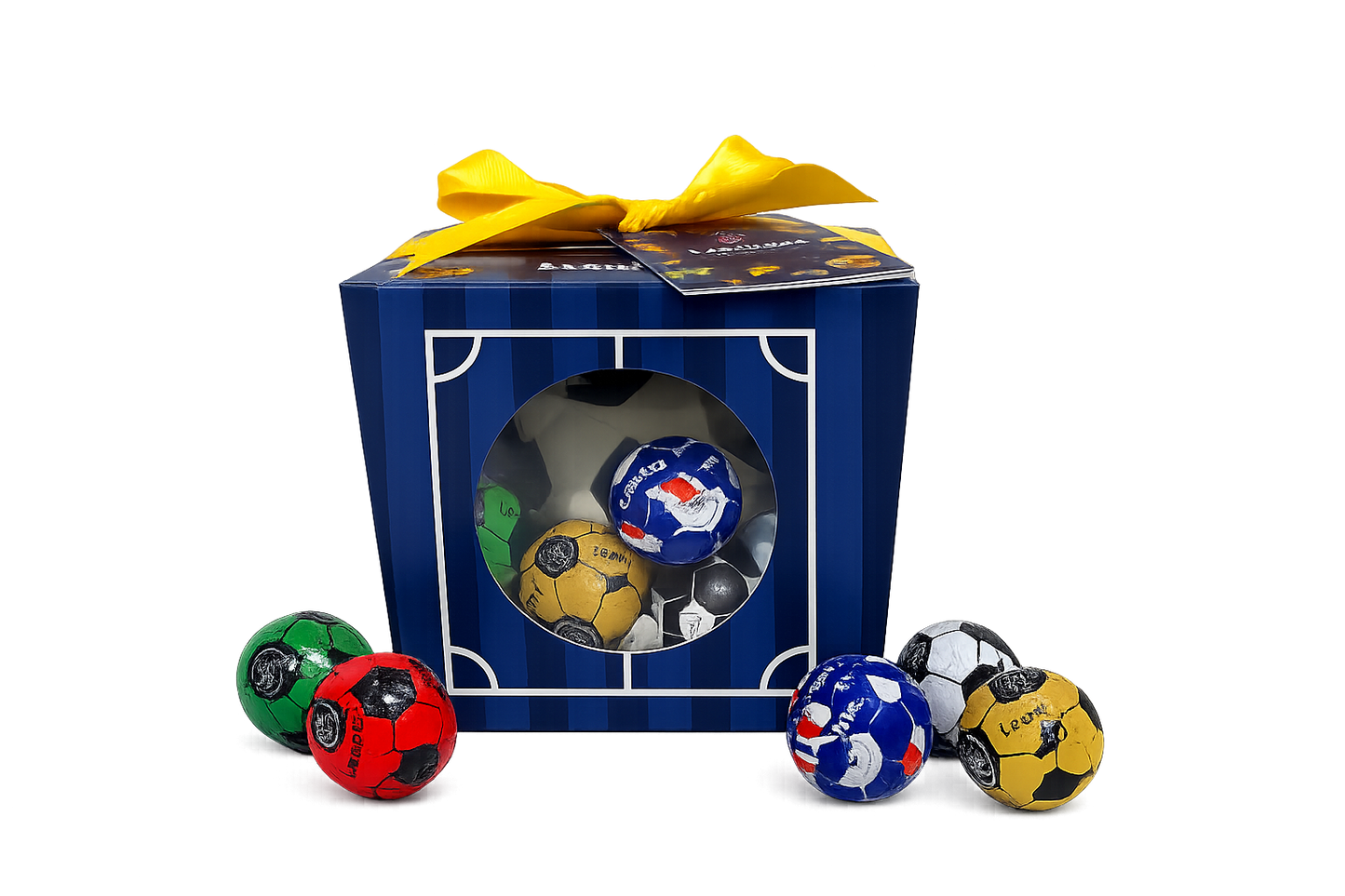 Box com 20 bolas sortidas  + 1 bola brinquedo
