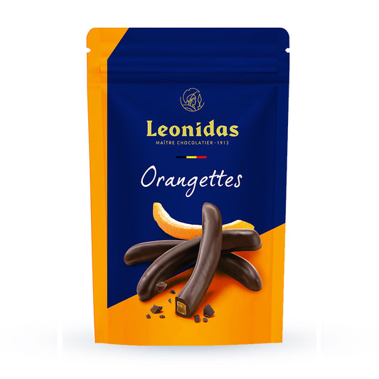 Bag Orangettes – Tiras de Laranja Confitada com Chocolate Negro (200g)