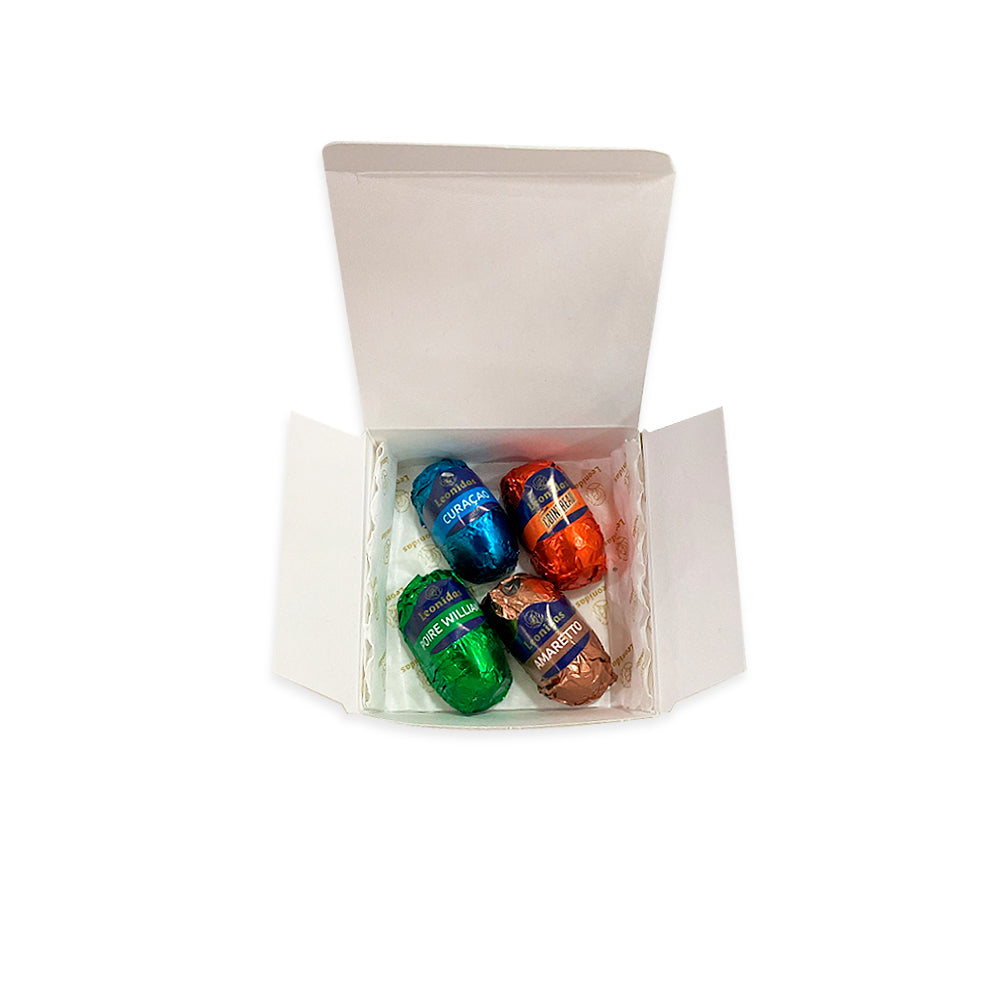 Ballotin 4 bombons de licor