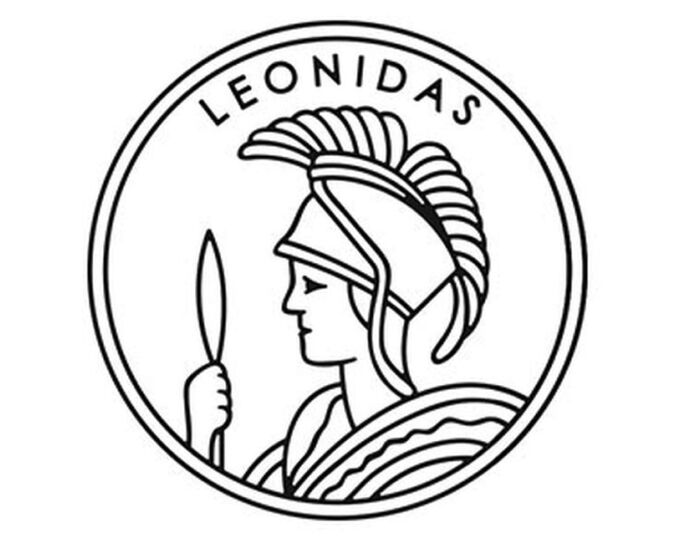 primeiro logotipo leonidas