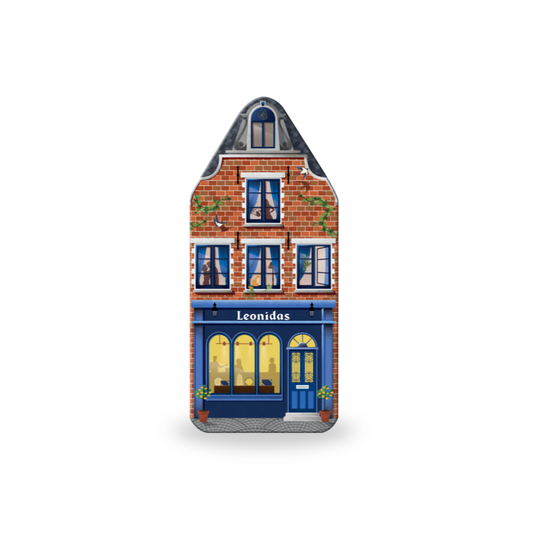 House tin with 250g of chocolates