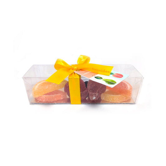 Pâtes des Fruits e Demi Tranches com geleias de frutas e tranches de ágar-ágar