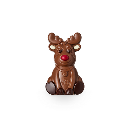 Figura Rena de Natal de leite