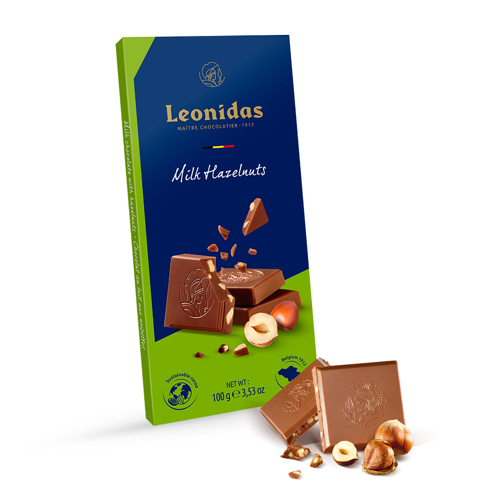 Tableta 100g AVELLANAS CON LECHE