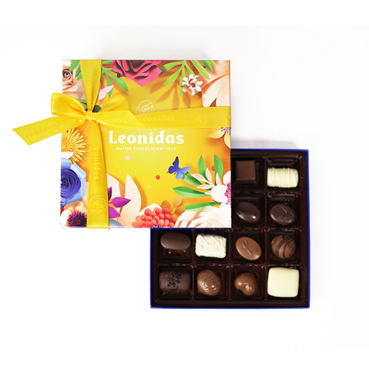Zanzibar Primavera Leonidas – Caixa com 16 Bombons de Chocolate Belga