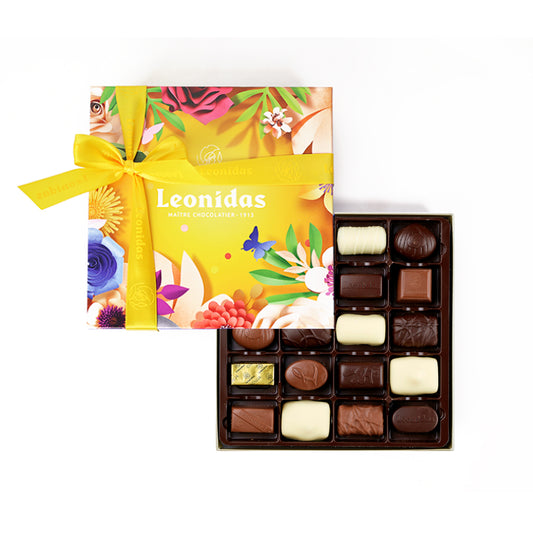 Zanzibar Primavera Leonidas – Caixa com 20 Bombons de Chocolate Belga