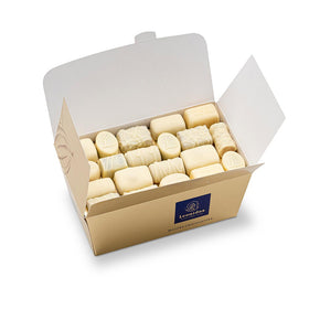 Ballotin Christmas 1kg white chocolates