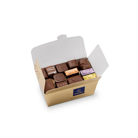 Ballotin Christmas 375g milk chocolates