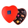 Tin heart with 9 chocolates