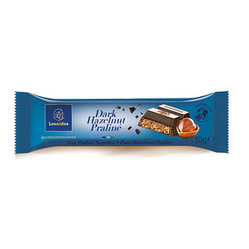 Dark Chocolate and Hazelnut Praline Bar 50g